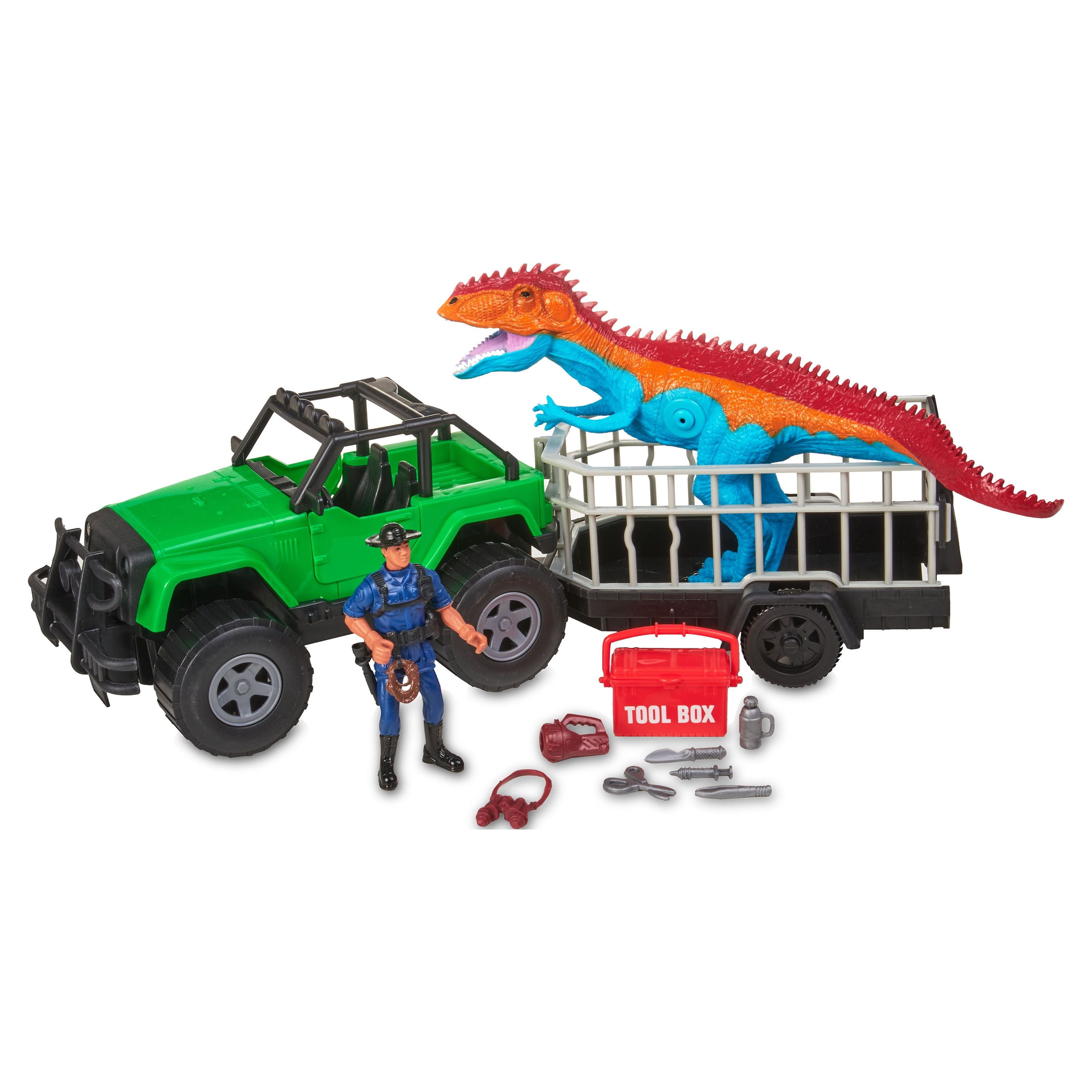 Adventure Force Dinosaur Explorer Truck Vehicle Playset