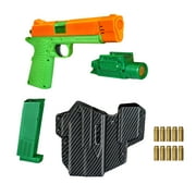 Adventure Force Falcon Toy Gun Role Play Set, 14 Pieces. Ejecting Shells, Indoor & Outdoor Play, 5+