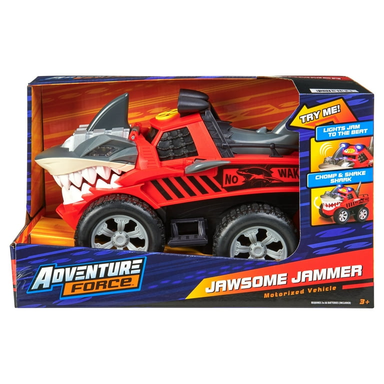Adventure Force Jawsome Jammer Motorized Vehicle, Red - Walmart.com Adventure Force Jawsome Jammer Motorized Vehicle, Red - Walmart.com