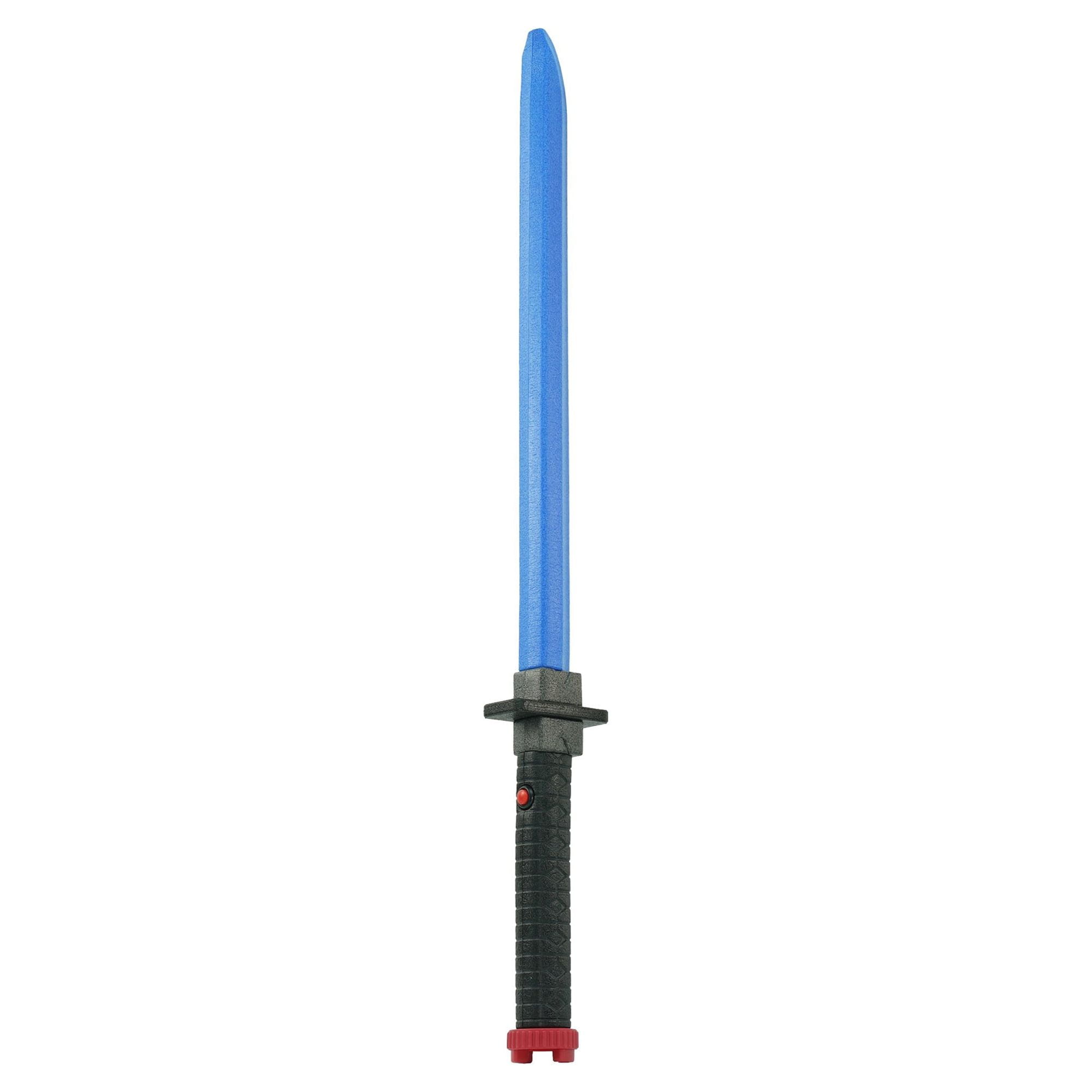 Adventure Force Light-Up Foam Sword, Soft Foam Construction with Handle Connector to Combine Two into One, Lights Up with Batteries Included, Ages 4+