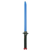 Adventure Force Light-Up Foam Sword, Soft Foam Construction with Handle Connector to Combine Two into One, Lights Up with Batteries Included, Ages 4+