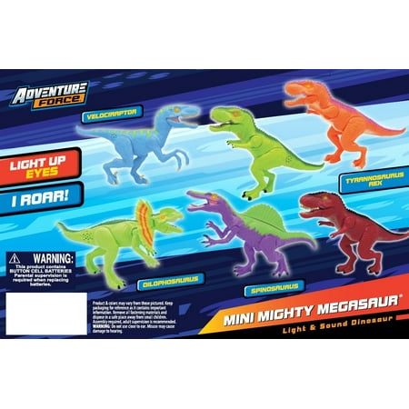Adventure Force Mini Mighty Megasaur Asst ( Style May Vary)
