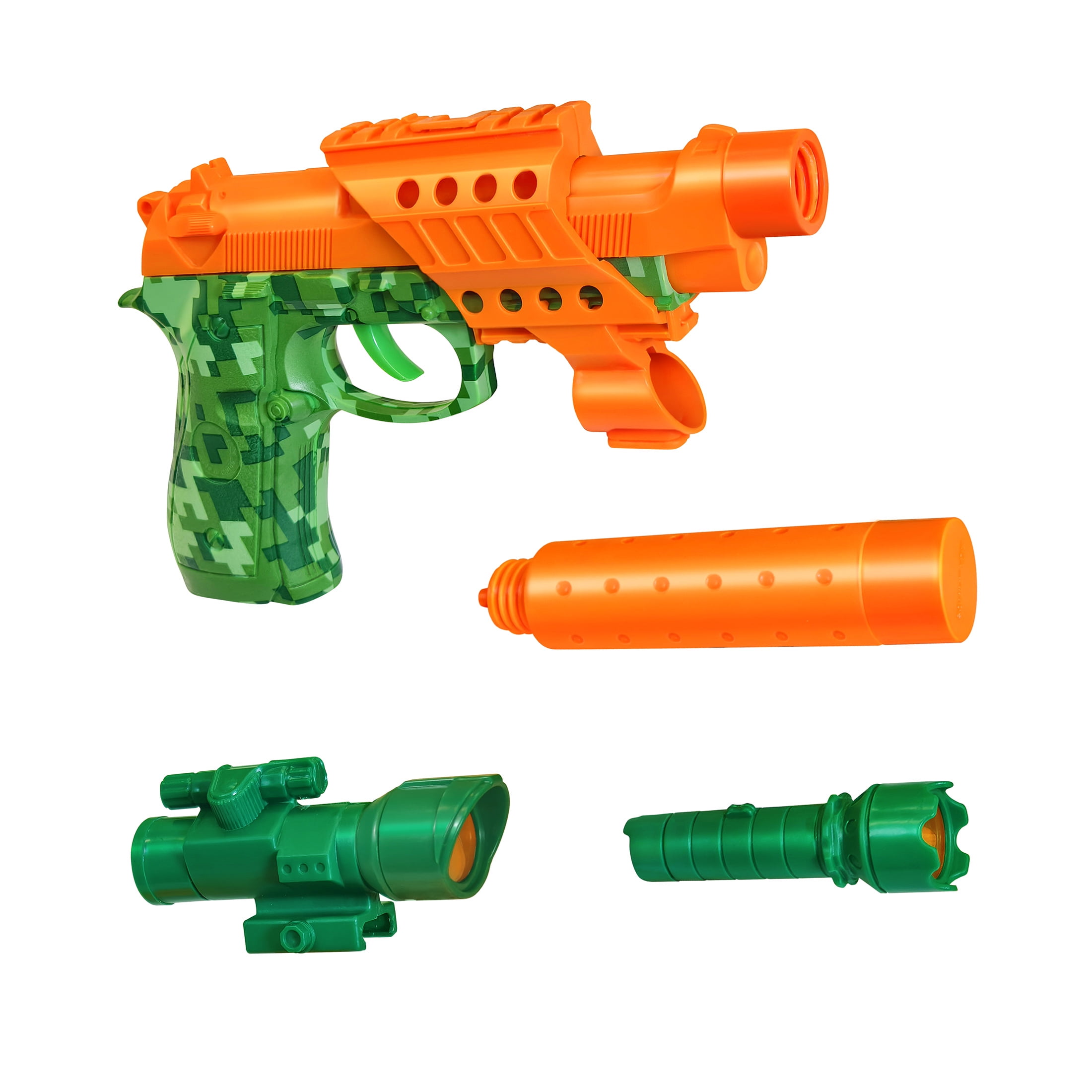 Adventure Force Quick Draw Roleplay Pistol, 5 pieces included, 5+