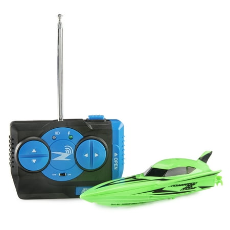 Adventure Force Radio-Controlled Mini Boat, Green