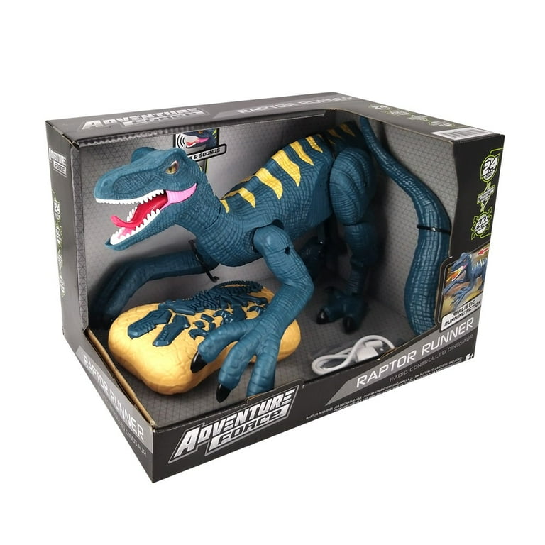 Adventure Force Raptor Runner Radio-Controlled 2.4G Dinosaur 