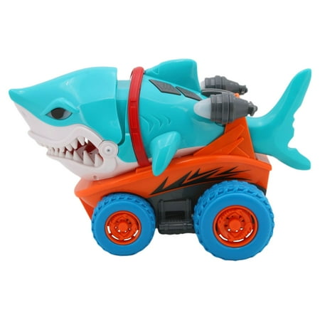 Adventure Force Shart Chomp And Cruise Motorized Vehicle With Fun Lights, Song & Sounds