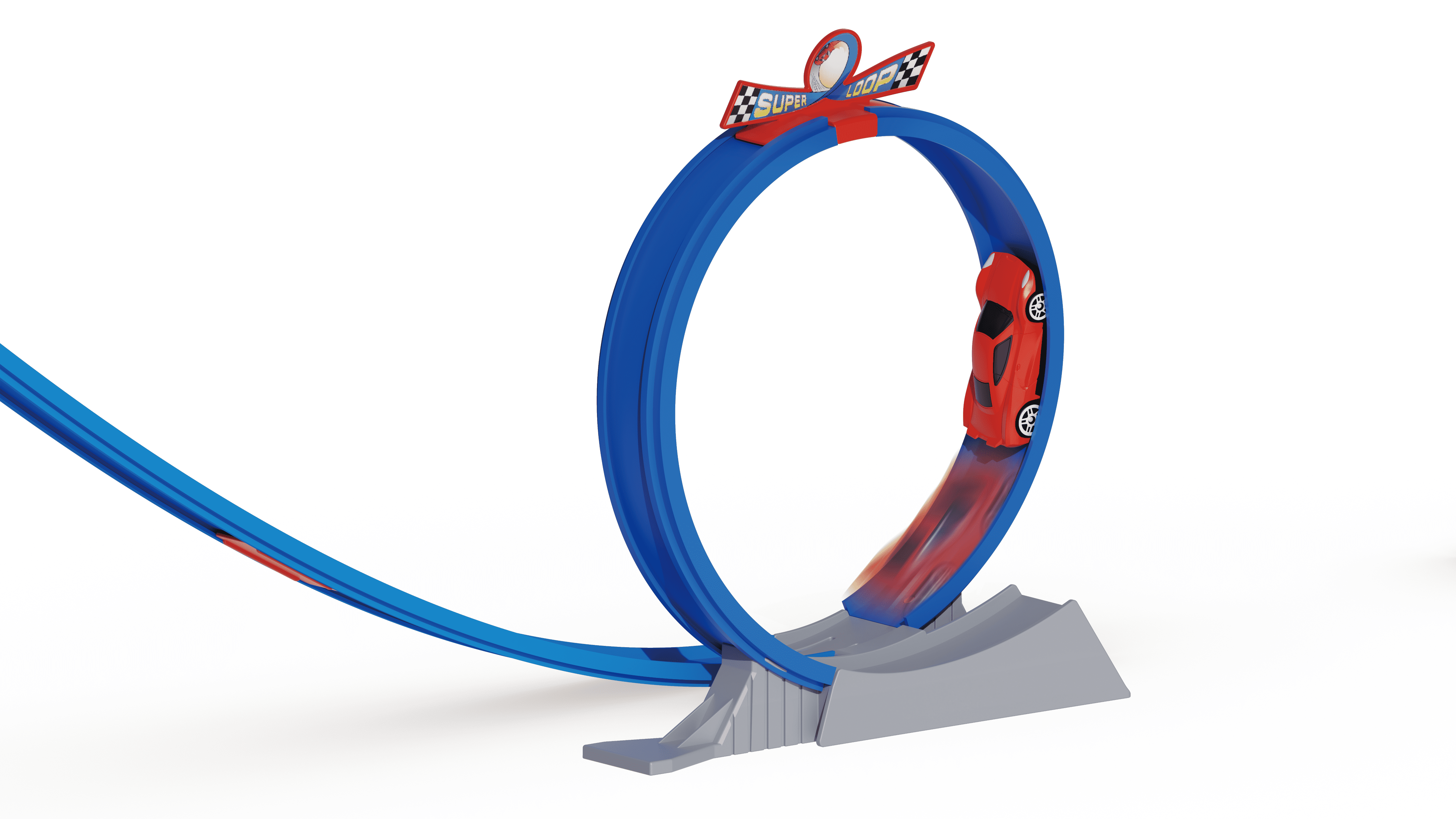 Adventure Force Super Loop Challenge Vehicle Playset, Children Ages 4+