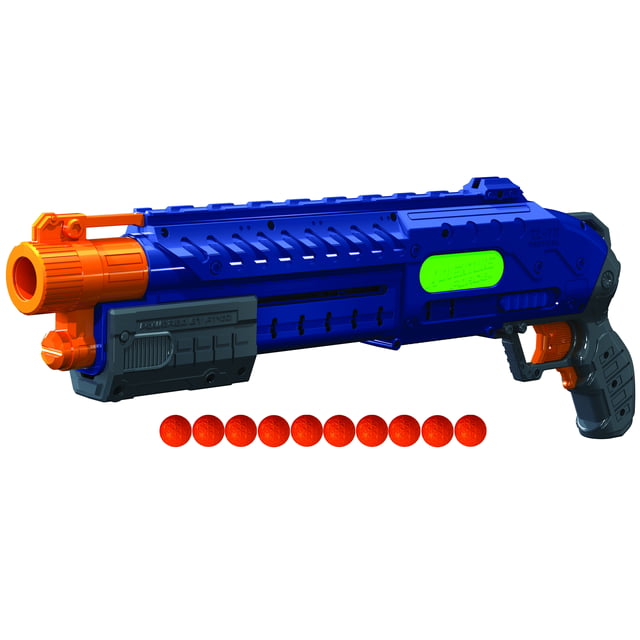 Adventure Force Tactical Strike Liberator Spring-Powered Ball Blaster - Compatible with NERF Rival