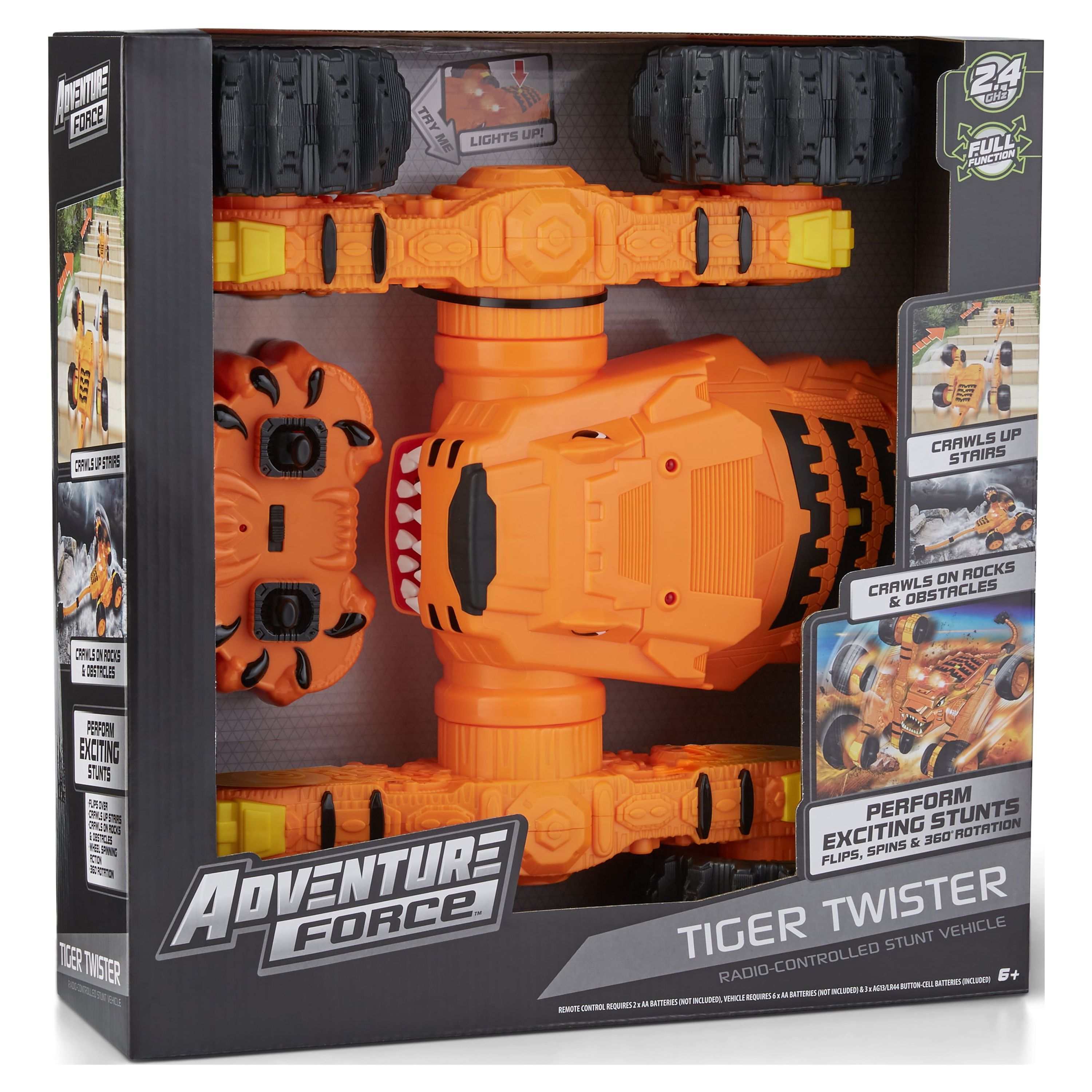 Adventure Force Tiger Twister Radio Controlled Stunt Vehicle - image 1 of 6