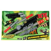 Adventure Force Ultimate Ninja Play Set, 16 Pieces