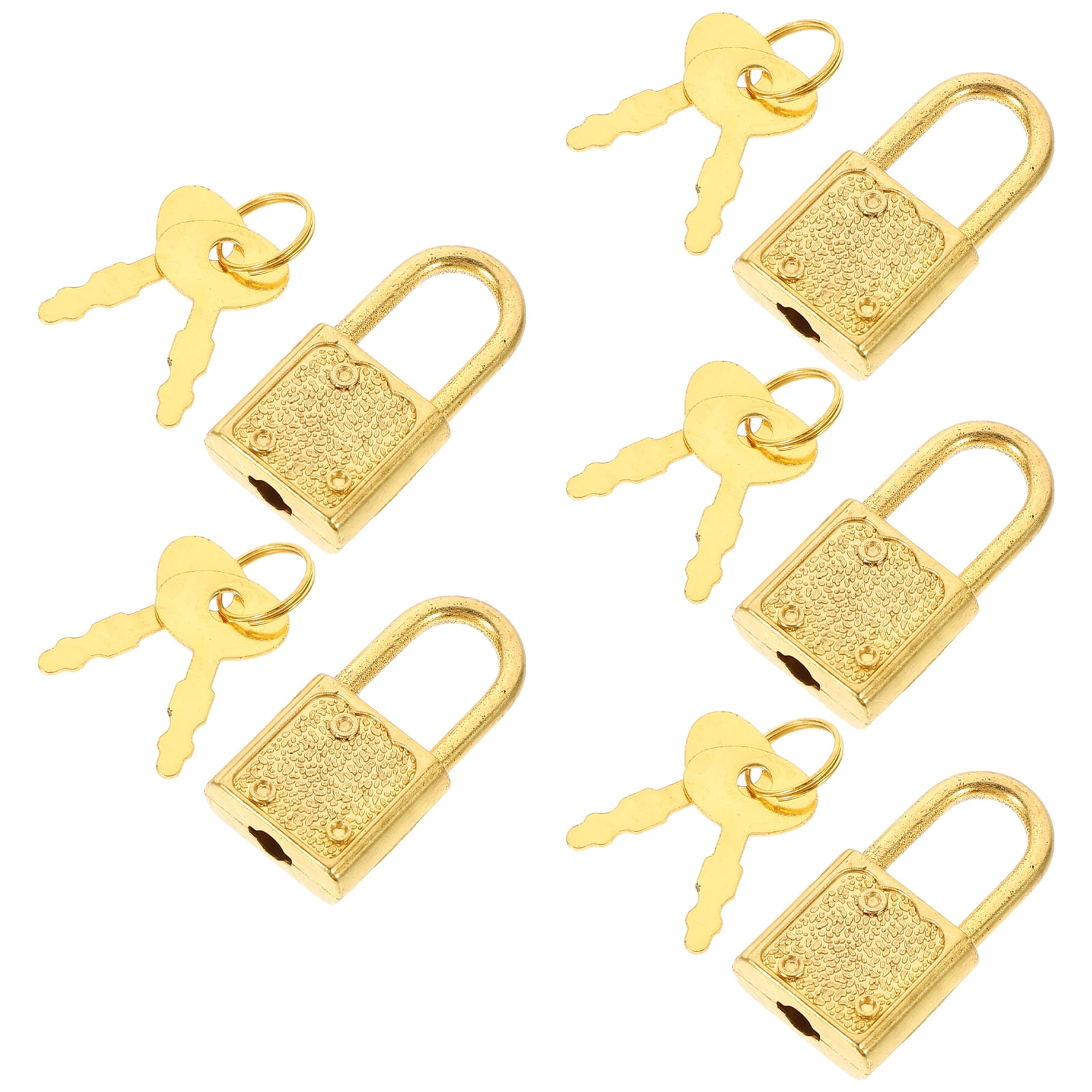 Adventure Game Small Lock and Key Wood Treasure Chest Locks Antique