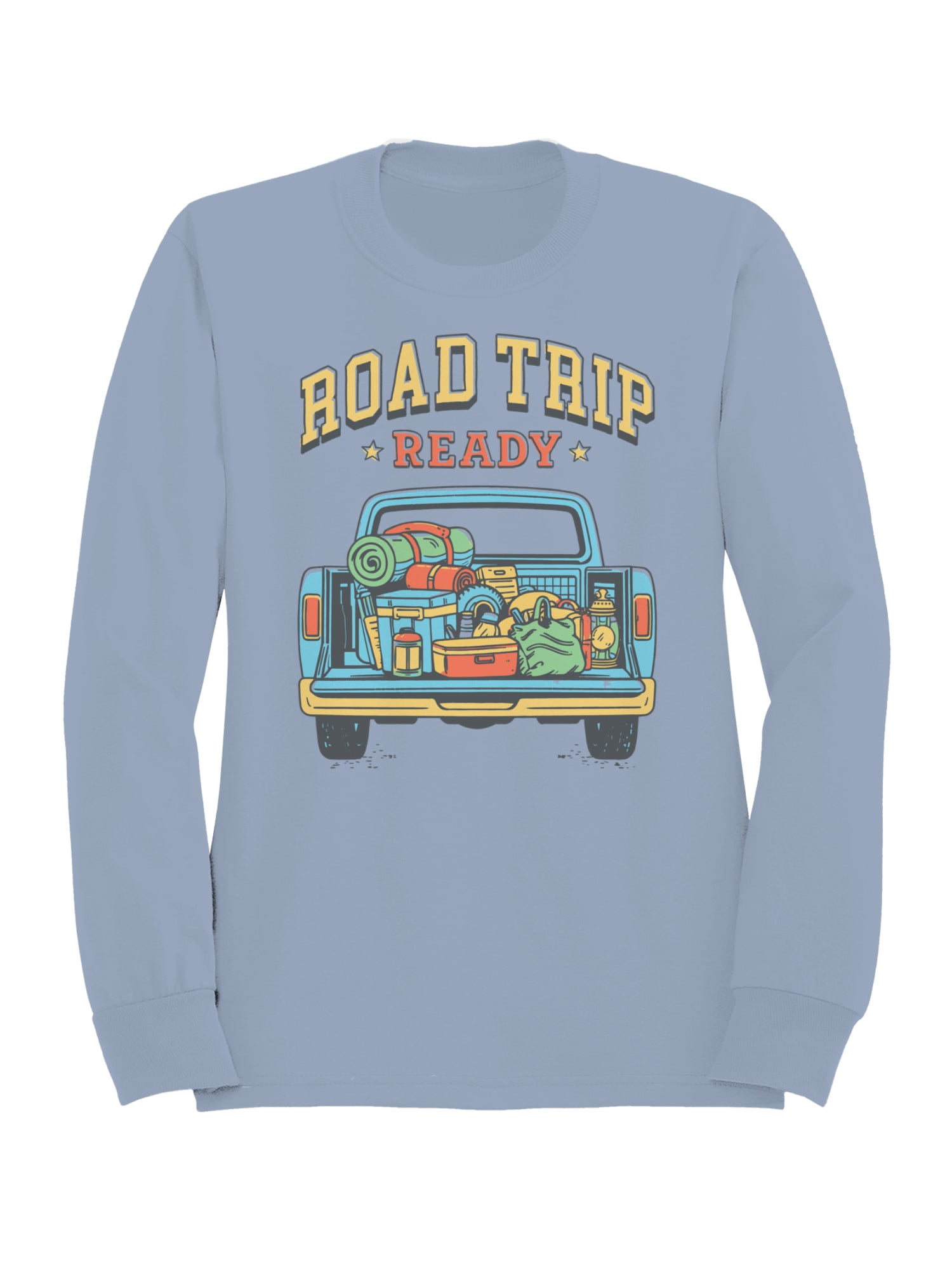 Adventure Gear Graphic Men's Light Blue Sweatshirt - Walmart.com