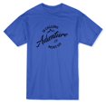 thumbnail image 1 of Adventure Is Calling Graphic Quote Men's T-shirt, 1 of 1