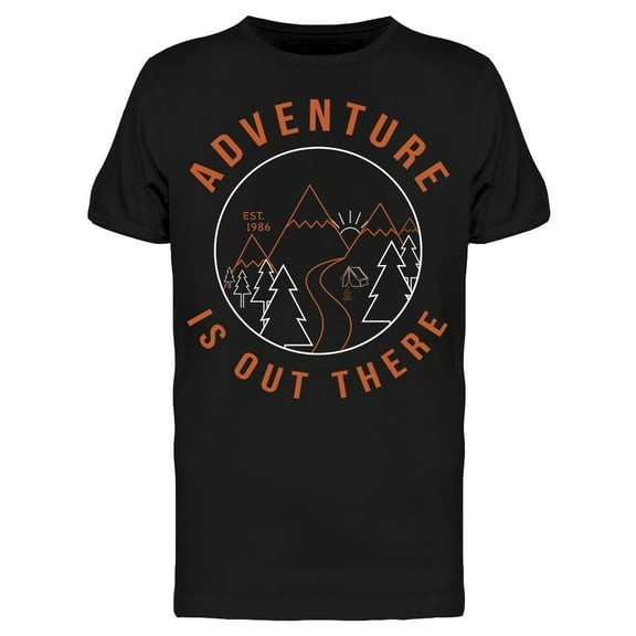 Adventure Is Out There Graphic T-Shirt Men -Image by Shutterstock, Male Small