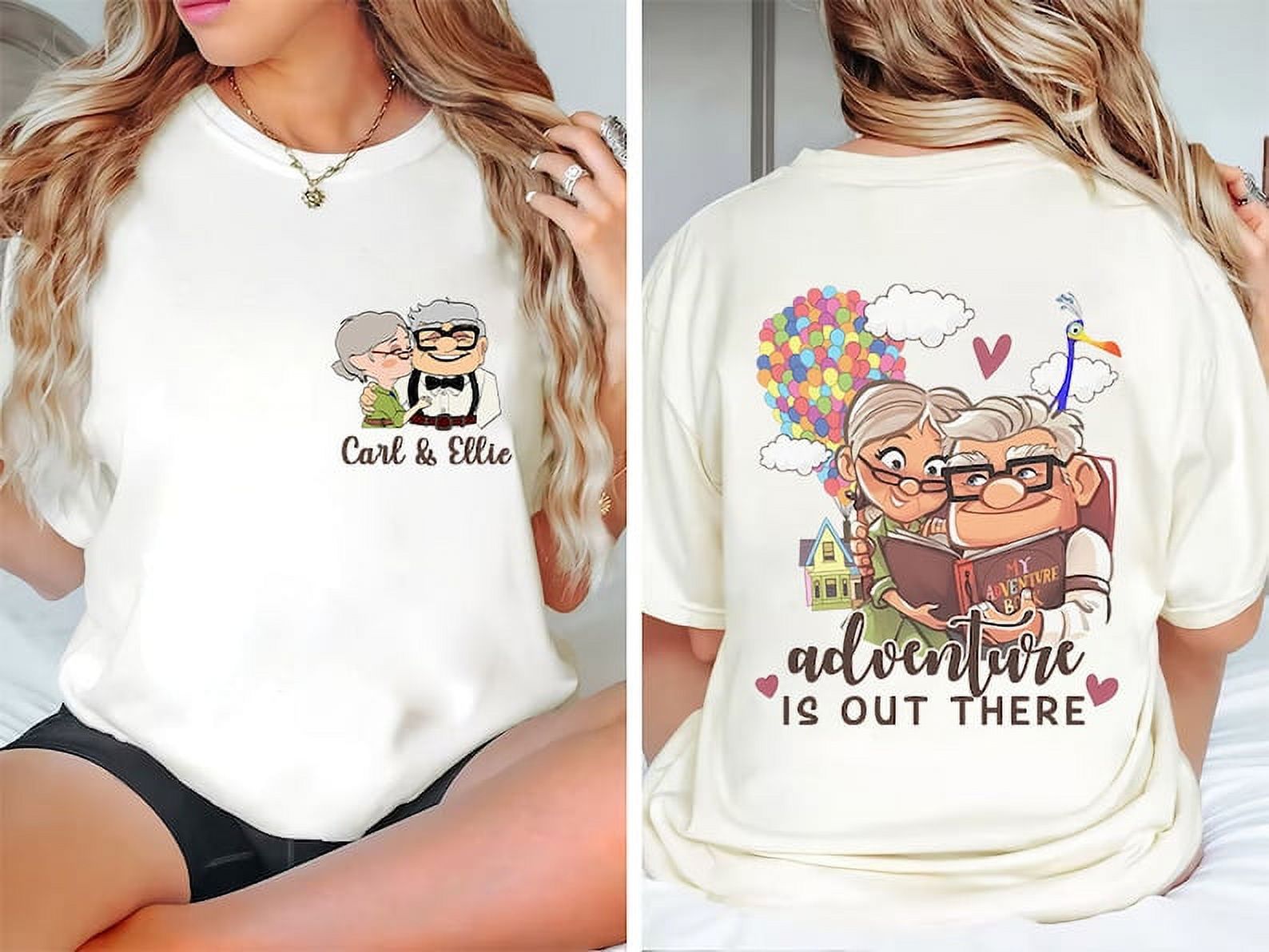 Adventure Is Out There Shirt, Custom Up Movie Couple Tee, Carl And