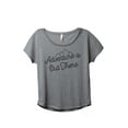 thumbnail image 1 of Adventure Is Out There Women's Fashion Slouchy Dolman T-Shirt Tee Heather Grey Small, 1 of 4