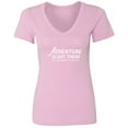 thumbnail image 1 of Adventure Is Out There Womens V-Neck Tee, 1 of 3