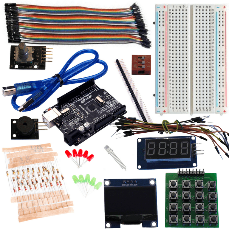 Adventure Kit: 30 Days Lost in Space (Arduino-Compatible) w/ 30 Day  Circuits Challenge 