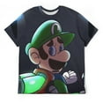 thumbnail image 1 of Adventure Luigi's Mansion Unisex Short-sleeve Shirt For Men Women Novelty 3D Print T-Shirt Soft Comfortable Tee Shirts, 1 of 7