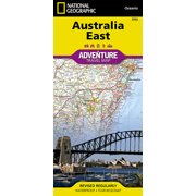 Adventure Map Australia East - Folded Map