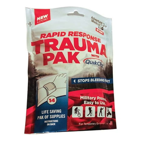 Adventure Medical Kits Rapid Response Trauma Pack with QuikClot