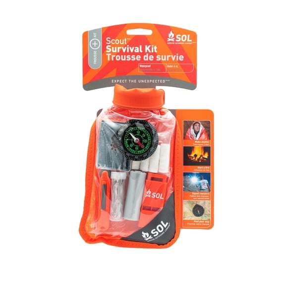 SOL Scout Survival Kit, 11 Piece