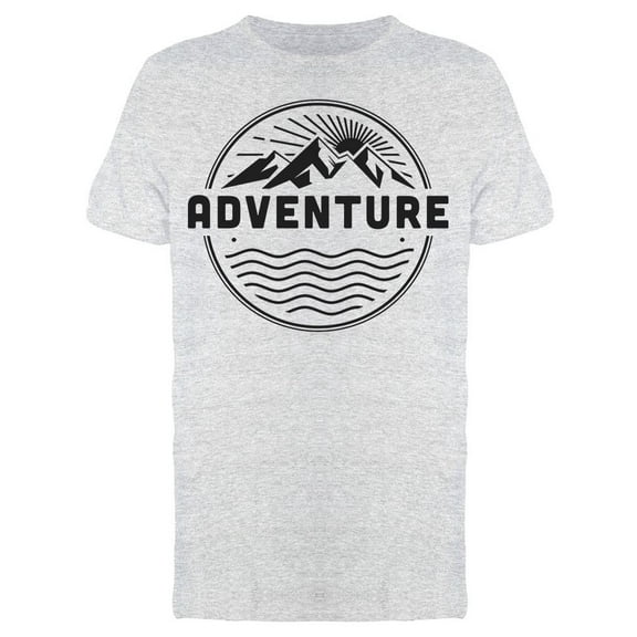 Adventure Mountains  Graphic T-Shirt Men -Image by Shutterstock, Male Medium