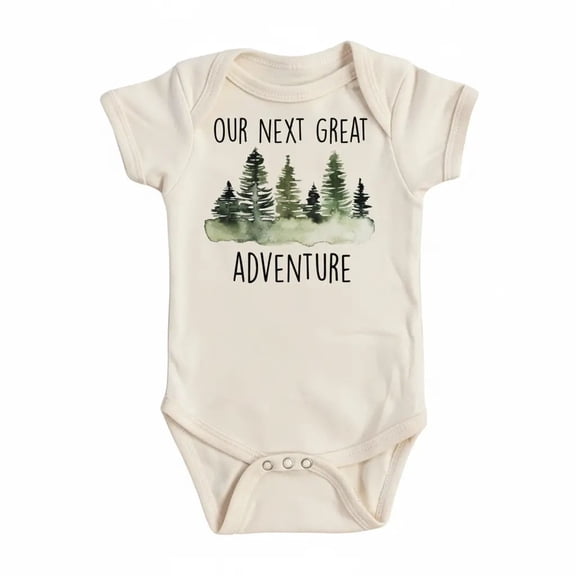 Adventure Next Green Newborn Baby Bodysuit