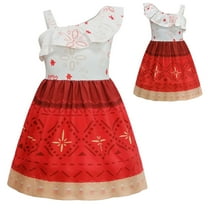 Adventure Ocean Costume for Girls Toddler Halloween One-shoulder Dress, Size 3T