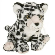 Adventure Planet Plush Animal Den - SNOW LEOPARD 8 بوصة