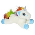 thumbnail image 1 of Adventure Planet Plush - LAYING UNICORN ( BLUE - 13 inch ), 1 of 1