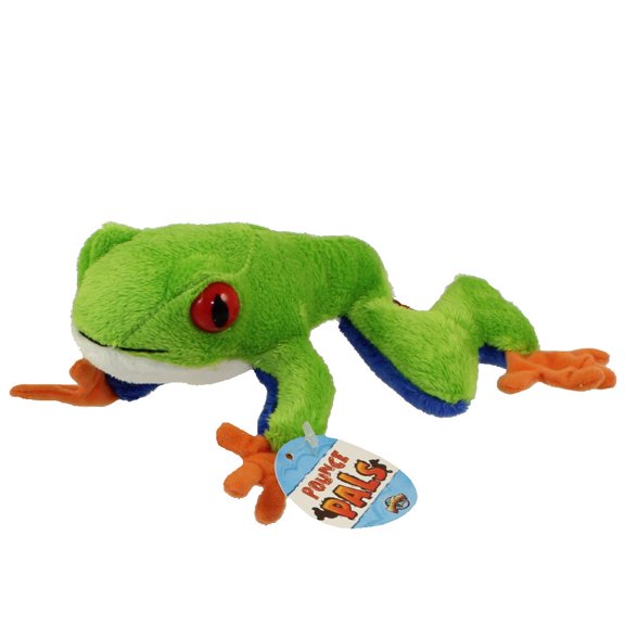 Adventure Planet Plush Pounce Pal - RED EYE TREE FROG ( 6.5 inch )