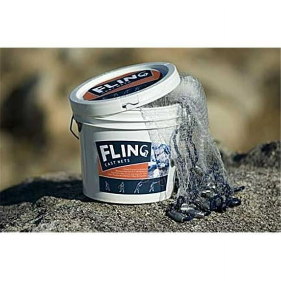 Adventure Products 31202 FLING CAST 5FT 3/8- MESH (0.75/LB/FT)