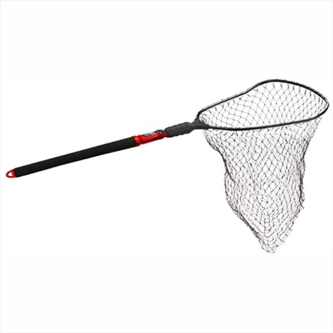 SAN LIKE Floating Fishing Net Collapsible Fishing Net Fishing Landing Net  with Telescoping Pole Fishing net Freshwater Rubber Coated for Steelhead  Salmon Fly Bass Trout Easy to Carry Extend to 41inch 