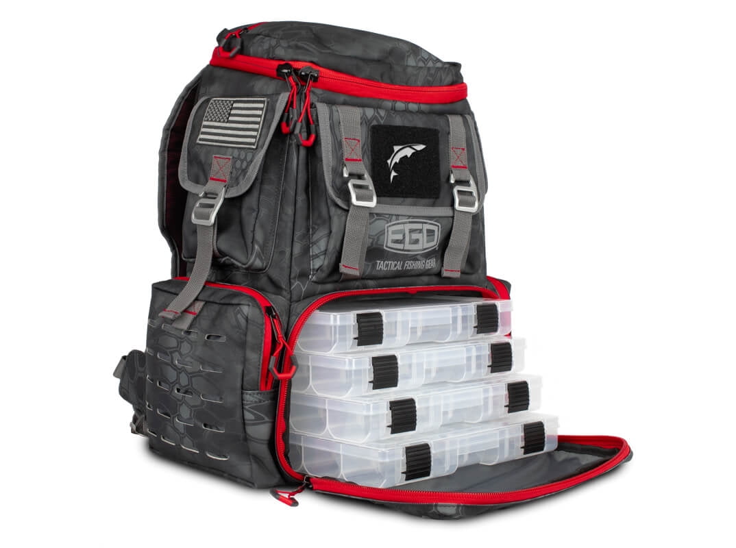 Ego Tackle Box Backpack - Kryptek Camo