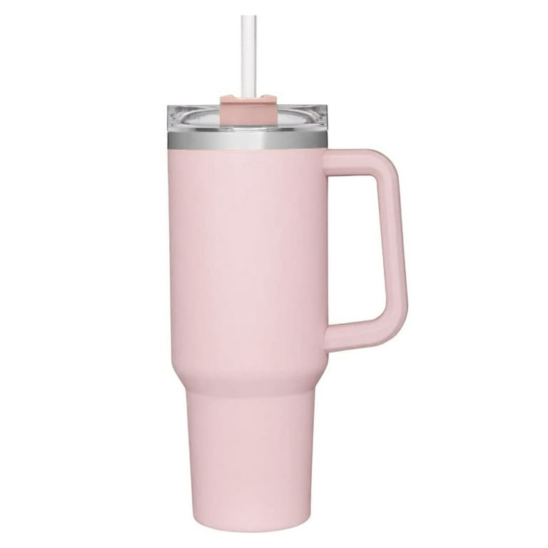 NEW Rose Gold!! Stanley Adventure Quencher Travel Tumbler Straw Cup 40 oz
