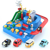 Fisher-Price Little People Hot Wheels Raceway Toy Set, Race Track for ...