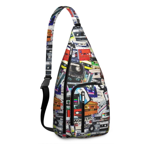 Adventure Ready Shoulder Bag - Durable Tear-resistant Sling for Travel, Hiking & Outdoor Journey (Unisex)