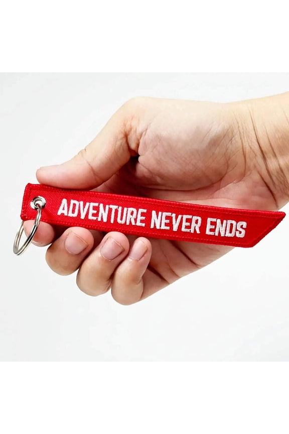 Adventure Red Key Tag