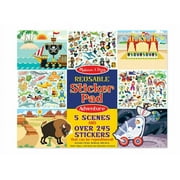 Melissa & Doug Reusable Sticker Pads Set: Adventure - 245+ Stickers