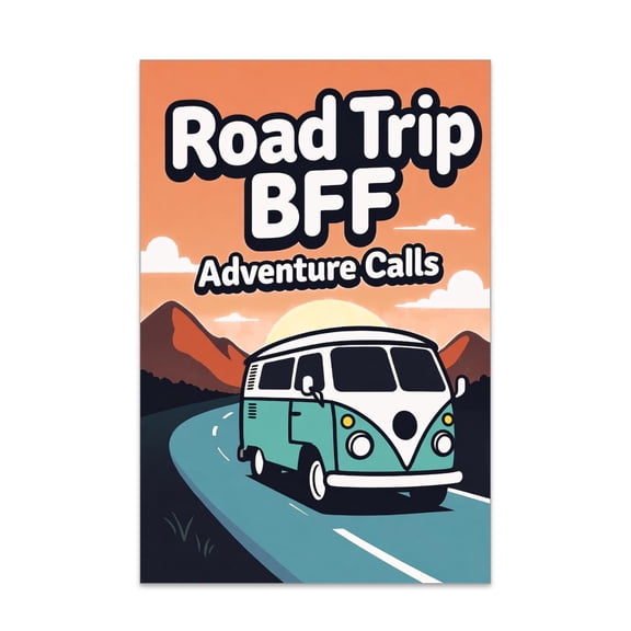 Adventure Road Trip Poster - Dorm Room Decor - 13x19 Poster Print
