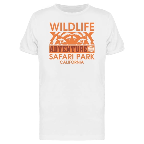 Adventure Safari Tiger T-Shirt Men -Image by Shutterstock, Male Large