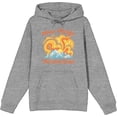 thumbnail image 1 of Adventure Society Blue Ridge Mountains Adult Heather Gray Long Sleeve Hoodie-XS, 1 of 3