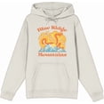 thumbnail image 1 of Adventure Society Blue Ridge Mountains Adult Sand Long Sleeve Hoodie-XXL, 1 of 3