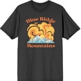thumbnail image 1 of Adventure Society Blue Ridge Mountains Charcoal Men's Crew Neck Short Sleeve Tee-Medium, 1 of 2