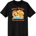thumbnail image 1 of Adventure Society Blue Ridge Mountains Men's Black Crew Neck Short Sleeve Tee-Small, 1 of 2