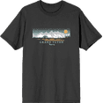 thumbnail image 1 of Adventure Society Grand Teton Wyoming Crew Neck Short Sleeve Adult T-shirt-XS-Charcoal, 1 of 3