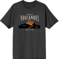 thumbnail image 1 of Adventure Society Hawaii Volcanoes Crew Neck Short Sleeve Adult T-shirt-3XL-Charcoal, 1 of 3