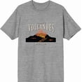 thumbnail image 1 of Adventure Society Hawaii Volcanoes Crew Neck Short Sleeve Adult T-shirt-Small-Heather Gray, 1 of 3