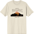thumbnail image 1 of Adventure Society Hawaii Volcanoes Crew Neck Short Sleeve Adult T-shirt-Small-Off-White, 1 of 3